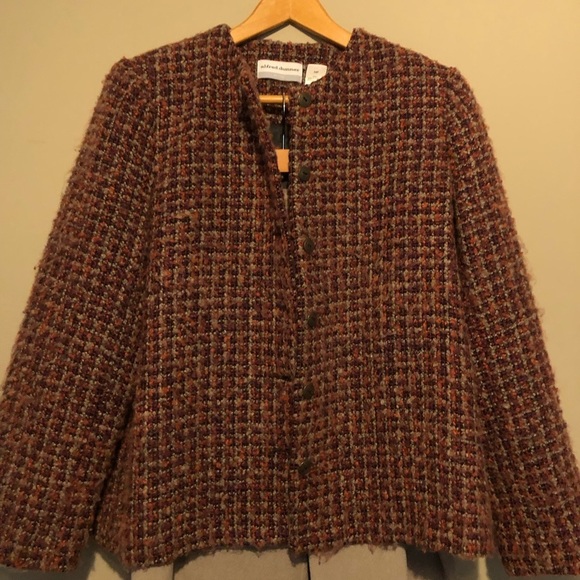 ALFRED DUNNER Vintage Blazer & Slacks Set, Tweed-Like - Picture 5 of 10